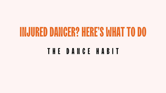 Injured dancer? Here's what to do.