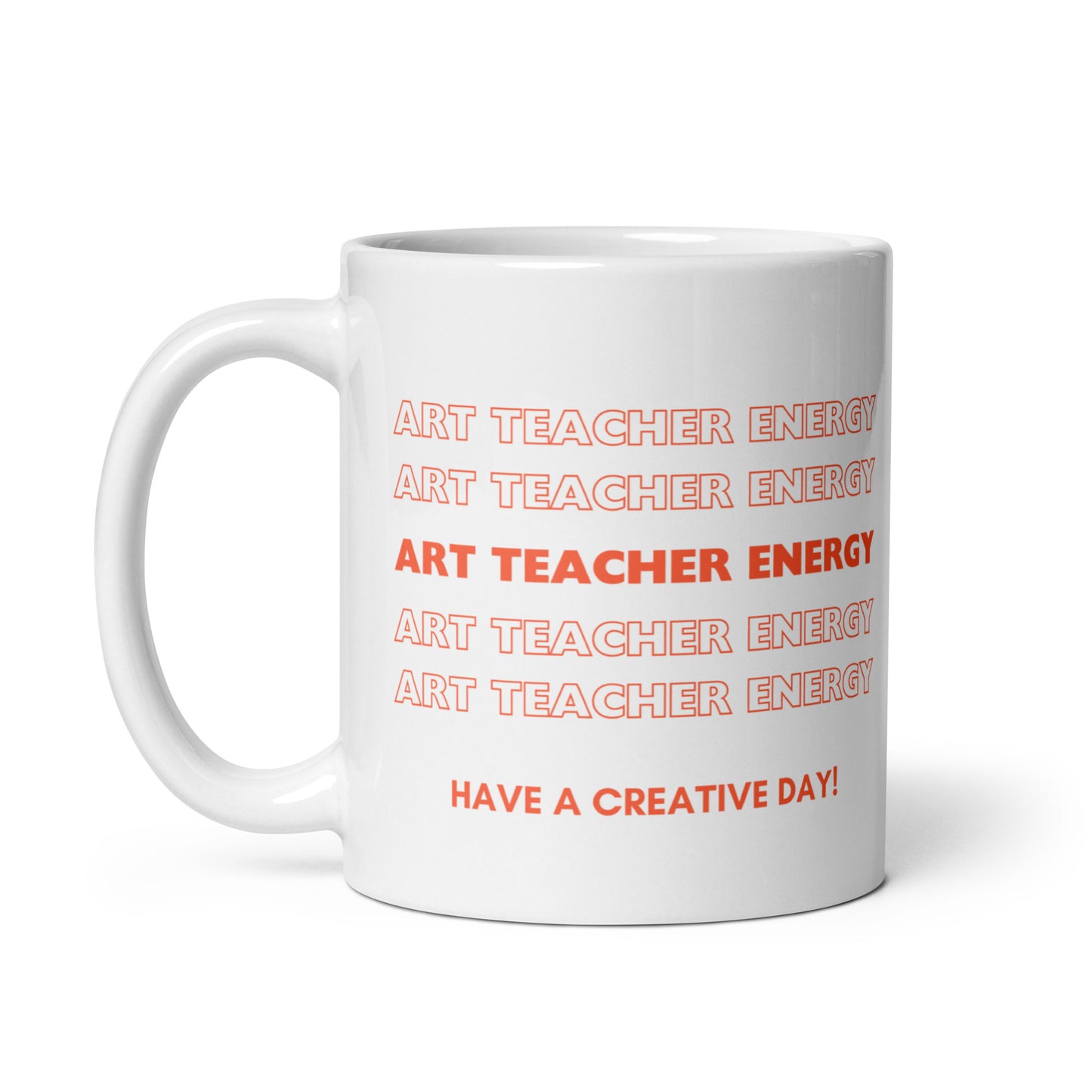 Art Teacher Gift for Instructor and Artists, Coffee Mug for Artists, Art Teacher Christmas Gift