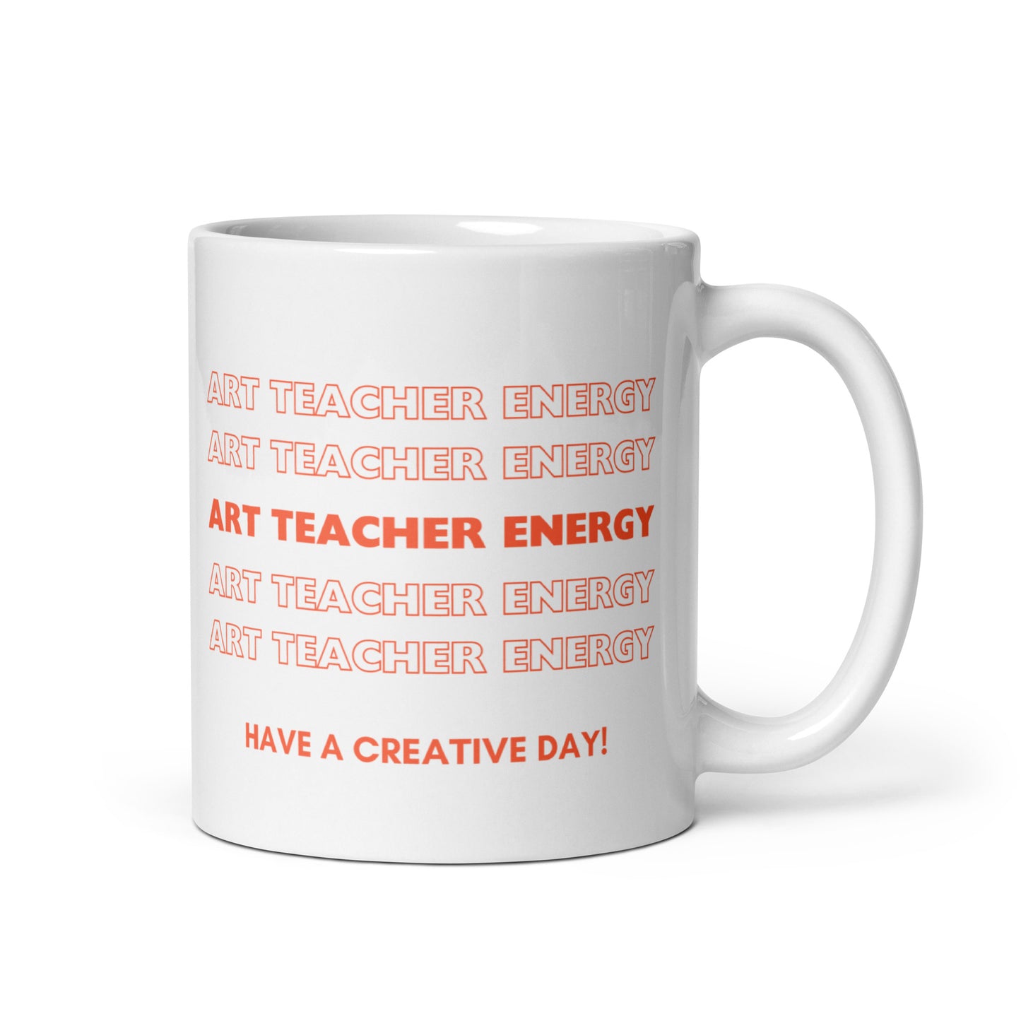 Art Teacher Gift for Instructor and Artists, Coffee Mug for Artists, Art Teacher Christmas Gift