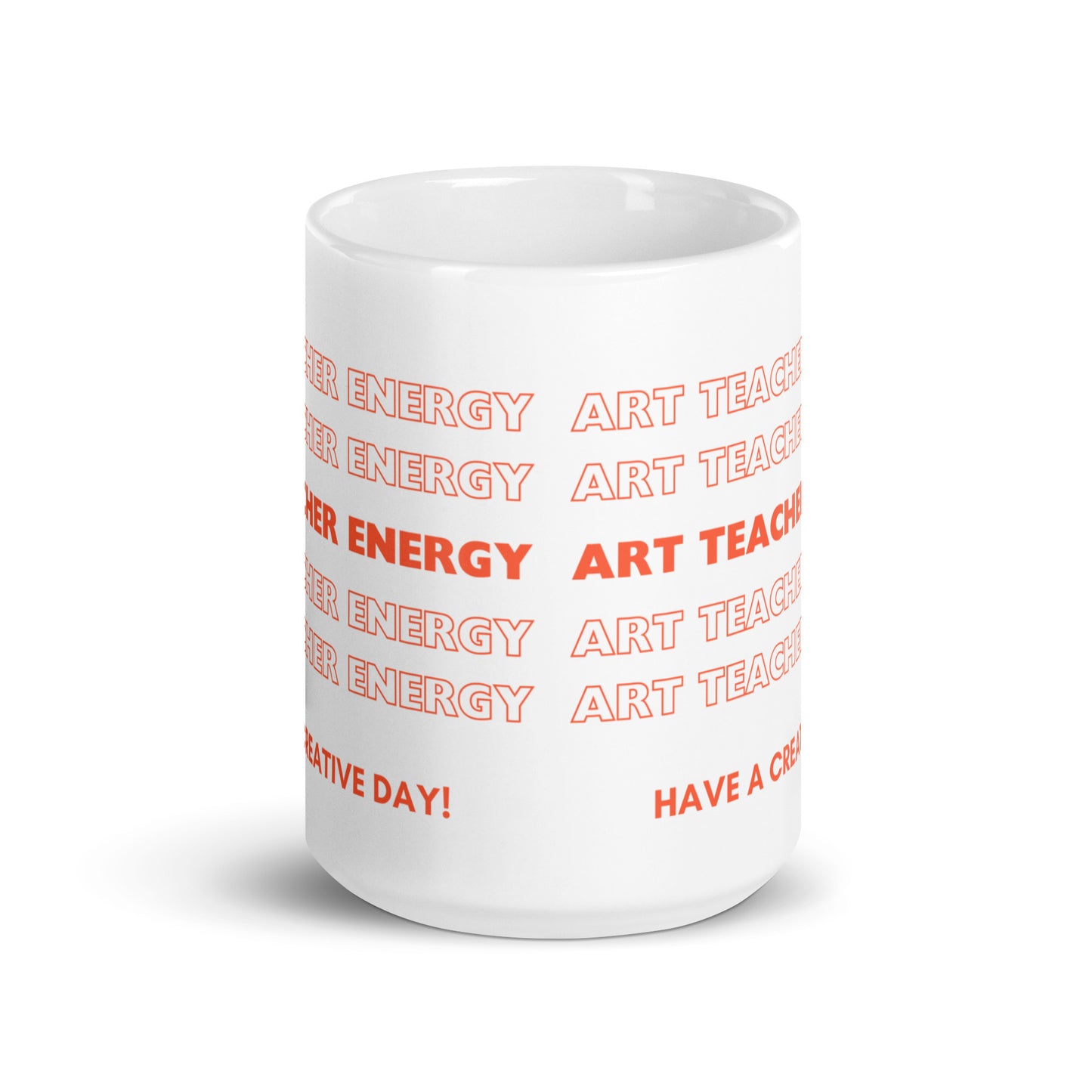 Art Teacher Gift for Instructor and Artists, Coffee Mug for Artists, Art Teacher Christmas Gift
