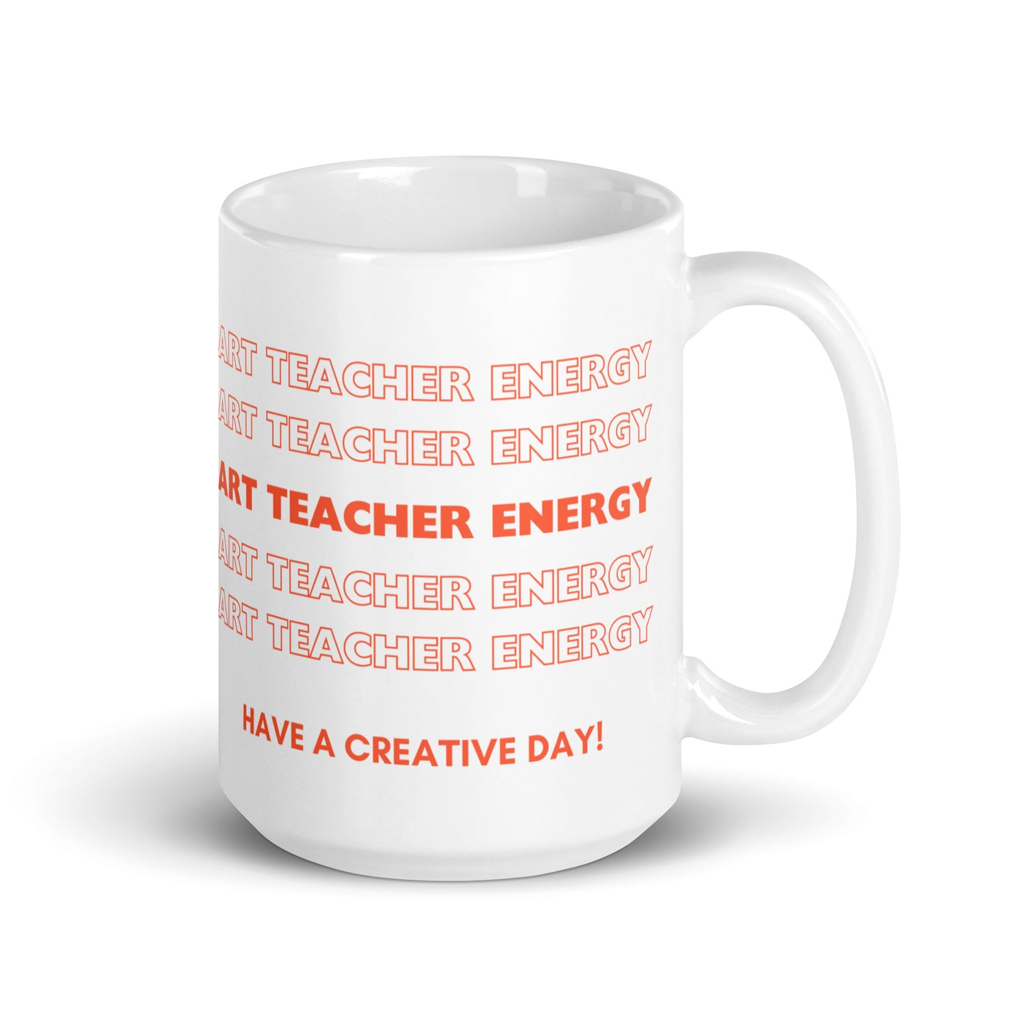 Art Teacher Gift for Instructor and Artists, Coffee Mug for Artists, Art Teacher Christmas Gift