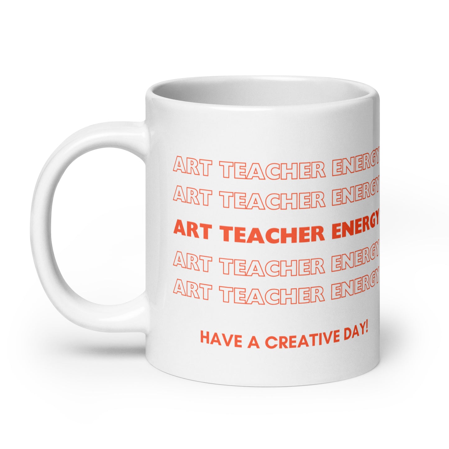 Art Teacher Gift for Instructor and Artists, Coffee Mug for Artists, Art Teacher Christmas Gift