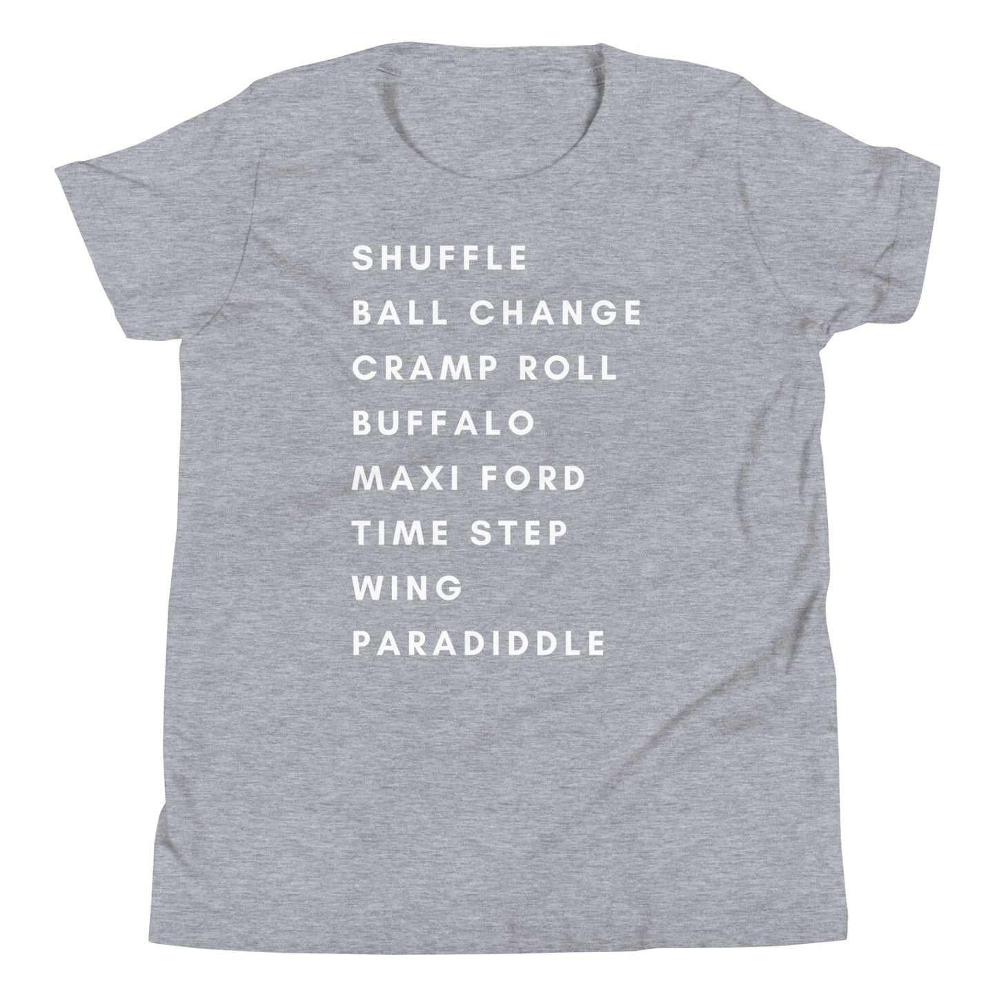 Kids Tap Dance Tee, Tap Terminology, Dancer Gift, Warm up T-Shirt