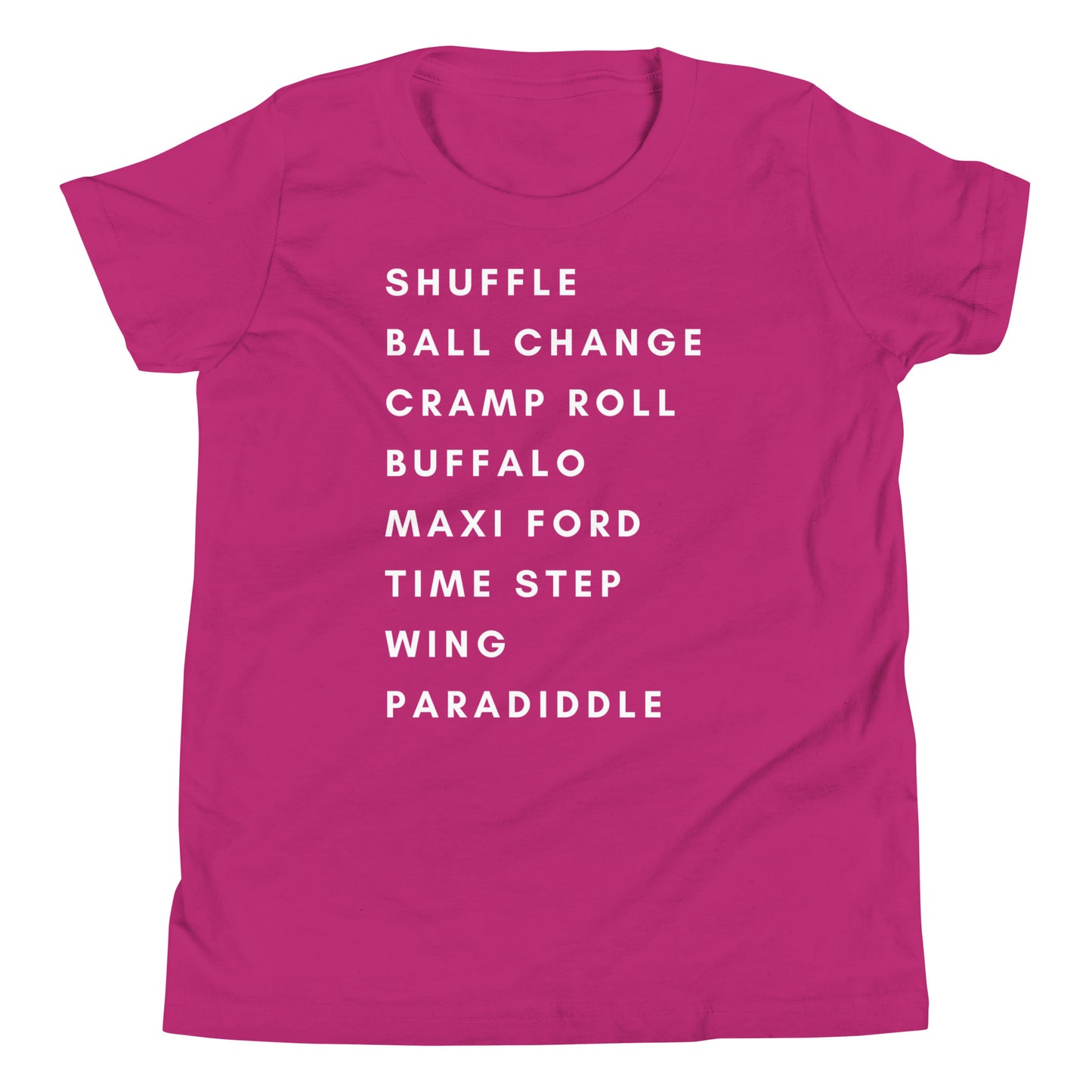 Kids Tap Dance Tee, Tap Terminology, Dancer Gift, Warm up T-Shirt