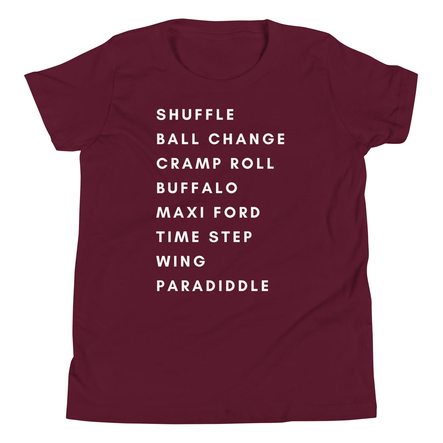 Kids Tap Dance Tee, Tap Terminology, Dancer Gift, Warm up T-Shirt