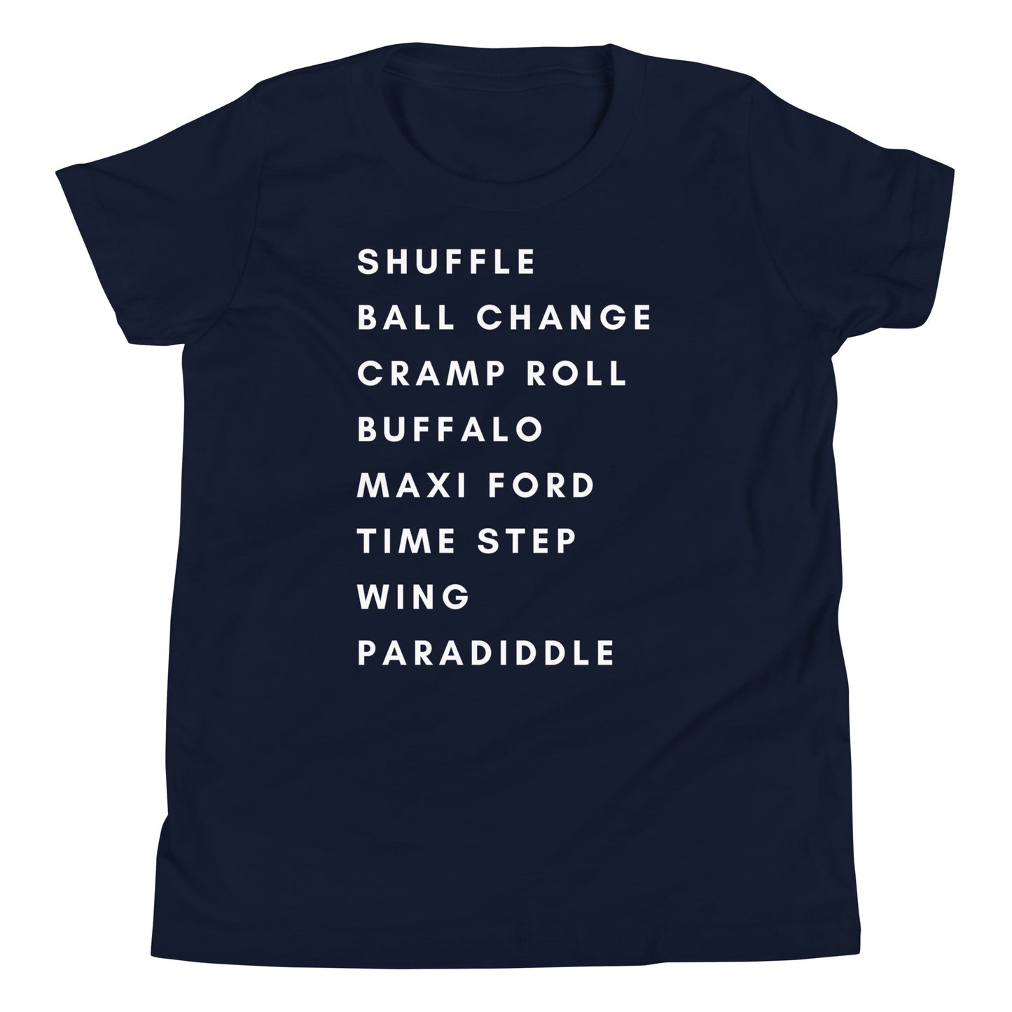 Kids Tap Dance Tee, Tap Terminology, Dancer Gift, Warm up T-Shirt