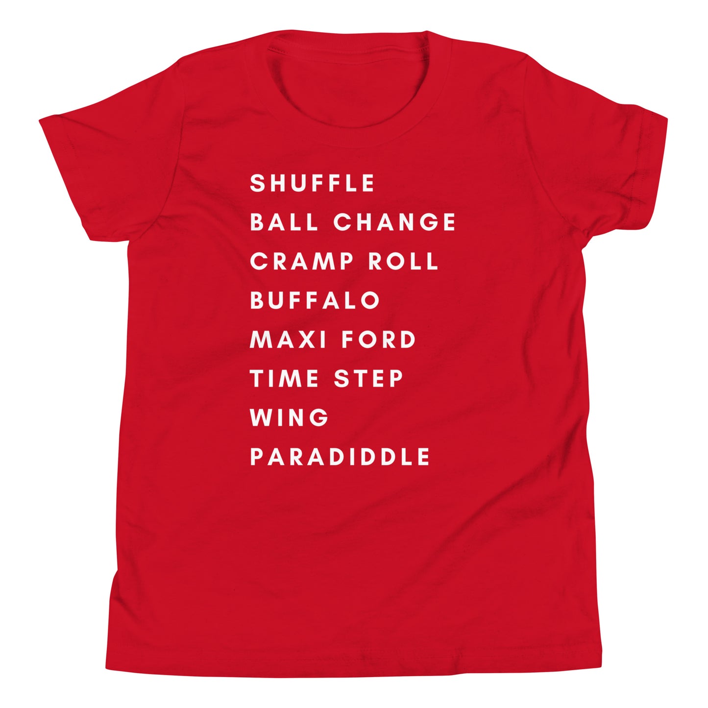 Kids Tap Dance Tee, Tap Terminology, Dancer Gift, Warm up T-Shirt