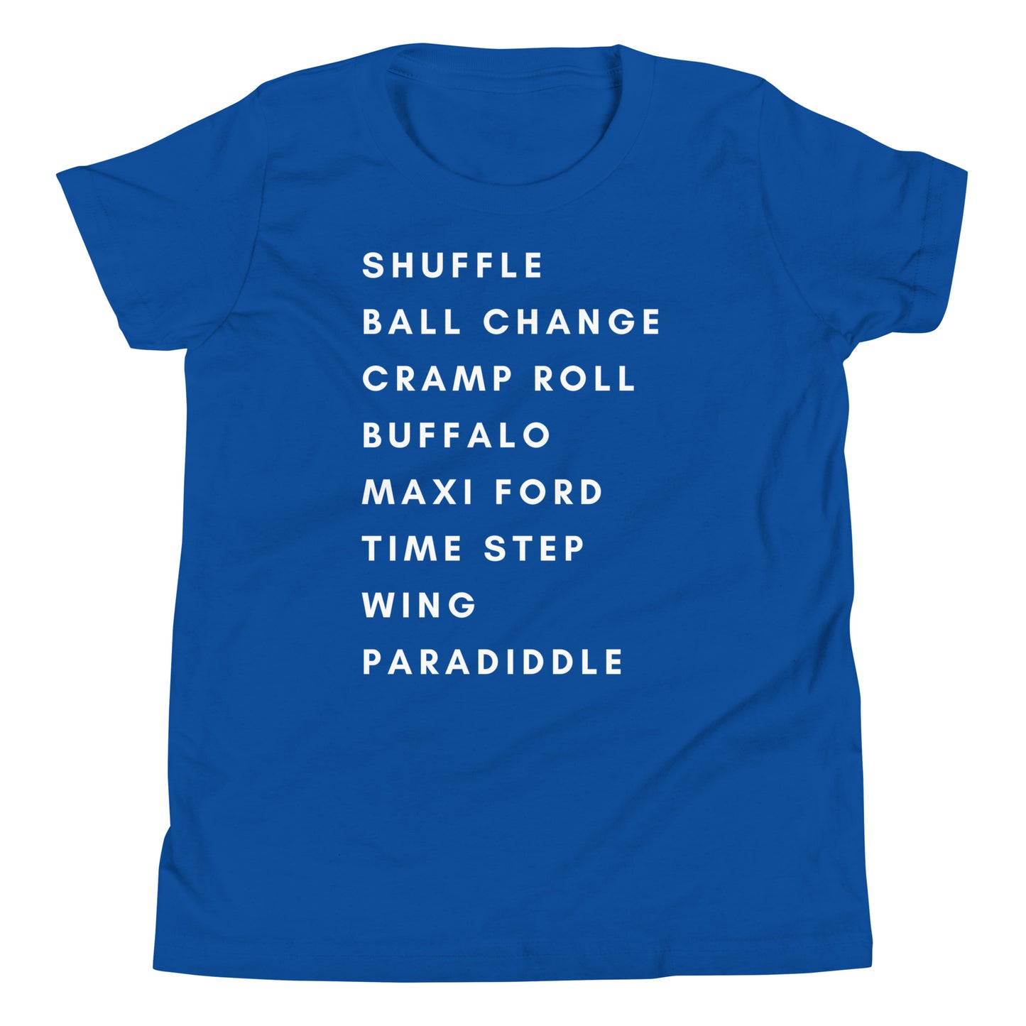 Kids Tap Dance Tee, Tap Terminology, Dancer Gift, Warm up T-Shirt