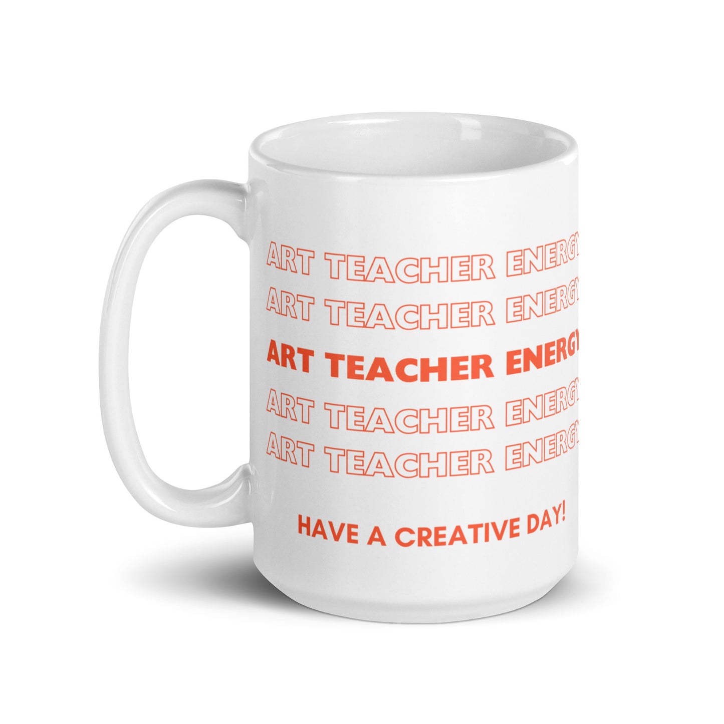 Art Teacher Gift for Instructor and Artists, Coffee Mug for Artists, Art Teacher Christmas Gift