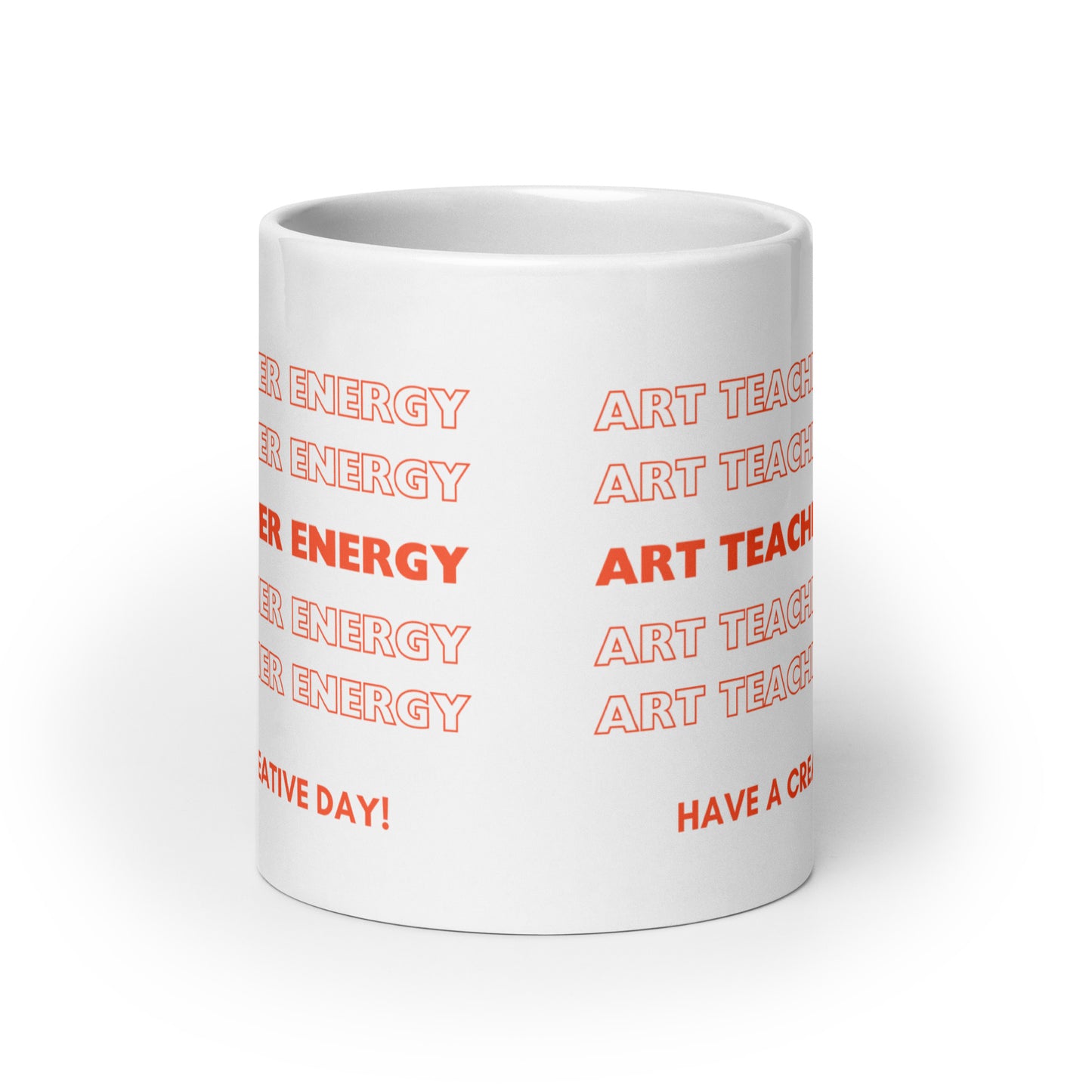 Art Teacher Gift for Instructor and Artists, Coffee Mug for Artists, Art Teacher Christmas Gift