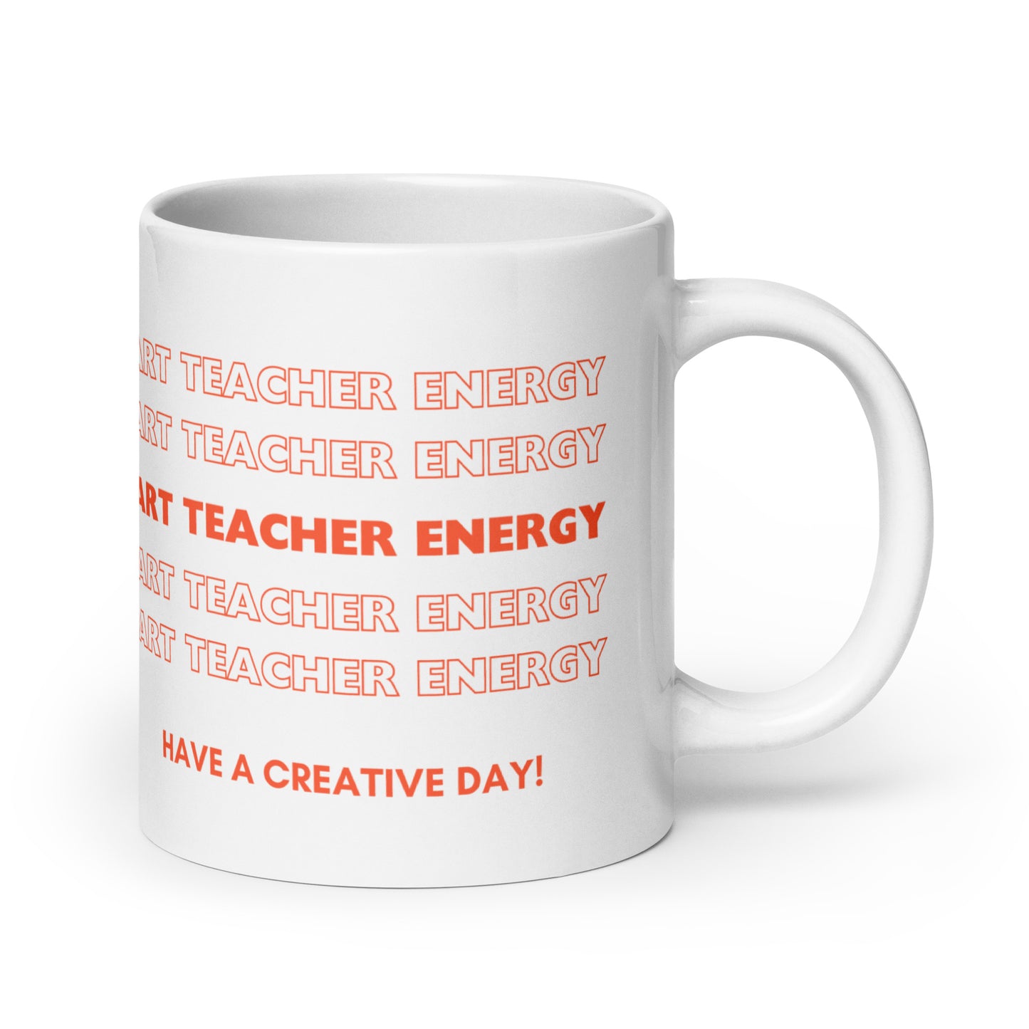 Art Teacher Gift for Instructor and Artists, Coffee Mug for Artists, Art Teacher Christmas Gift